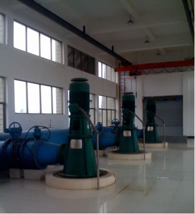 Vertical long-shaft pump of Zhuzhou Waterworks