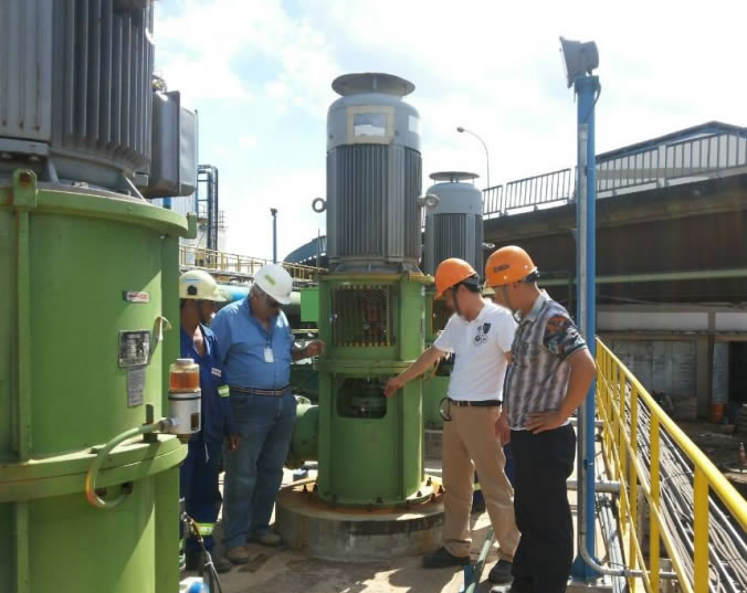 Vertical turbine pump of Brazil Steel Plant Project