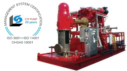 Vertical Fire Turbine Pumps